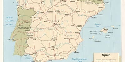 Madrid na karti