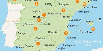 Karta Madrid