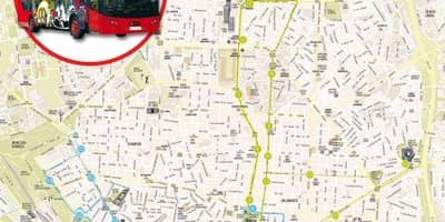 Madrid ekskurzija autobusna karta