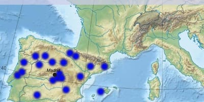 Karta Madrida i zračne luke 