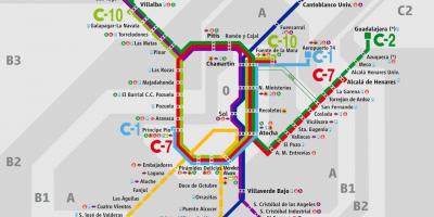 Željeznička postaja karti Madrid Atocha 
